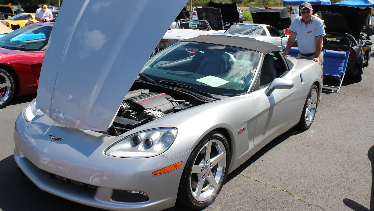 Click to Enlarge-Esc to Close Corvette Generations/C6/C6 Silver Clarke.webp